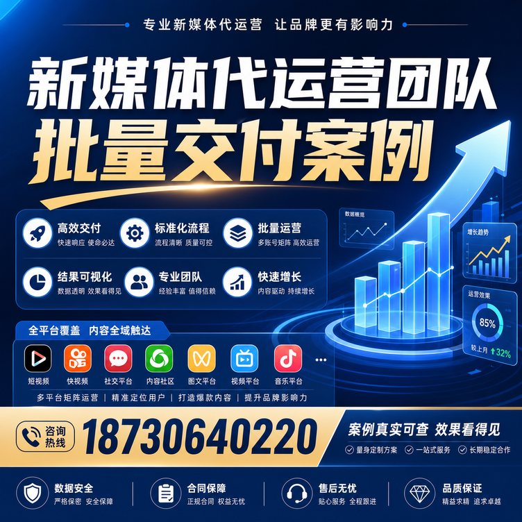 六安代运营公司多客户账号批量高效交付案例
