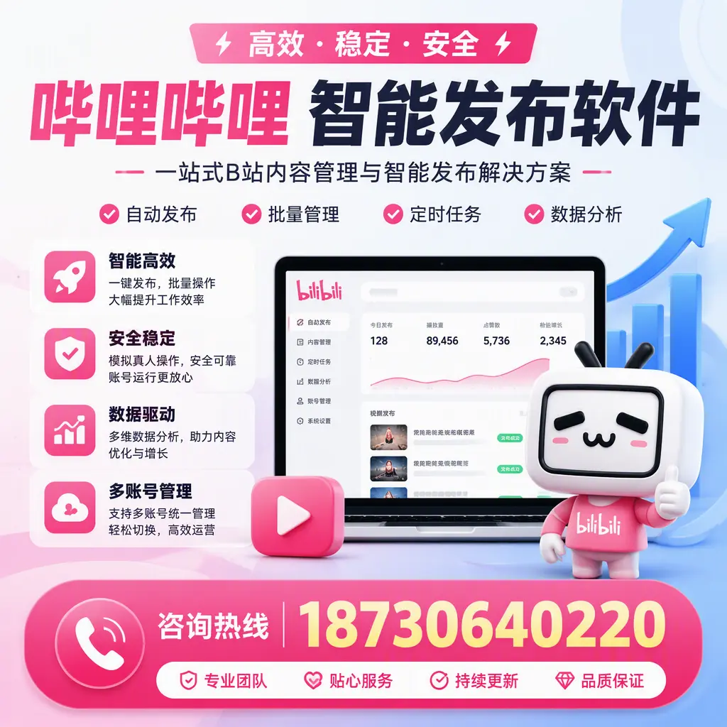 哔哩哔哩智能发布软件适用场景分析：在 六安 的最佳实践